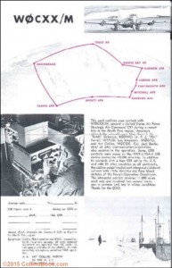 Arthur Collins Airborne Mobile W0CXX/M inside view