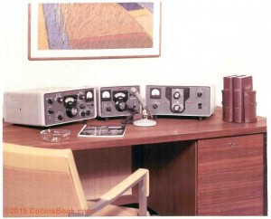 Collins Radio S-line desk