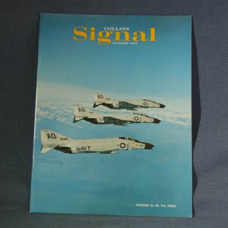 Collins Radio Signal Summer 1963 Cover