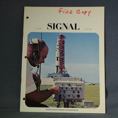 Collins Radio Signal Fall 1966 cover