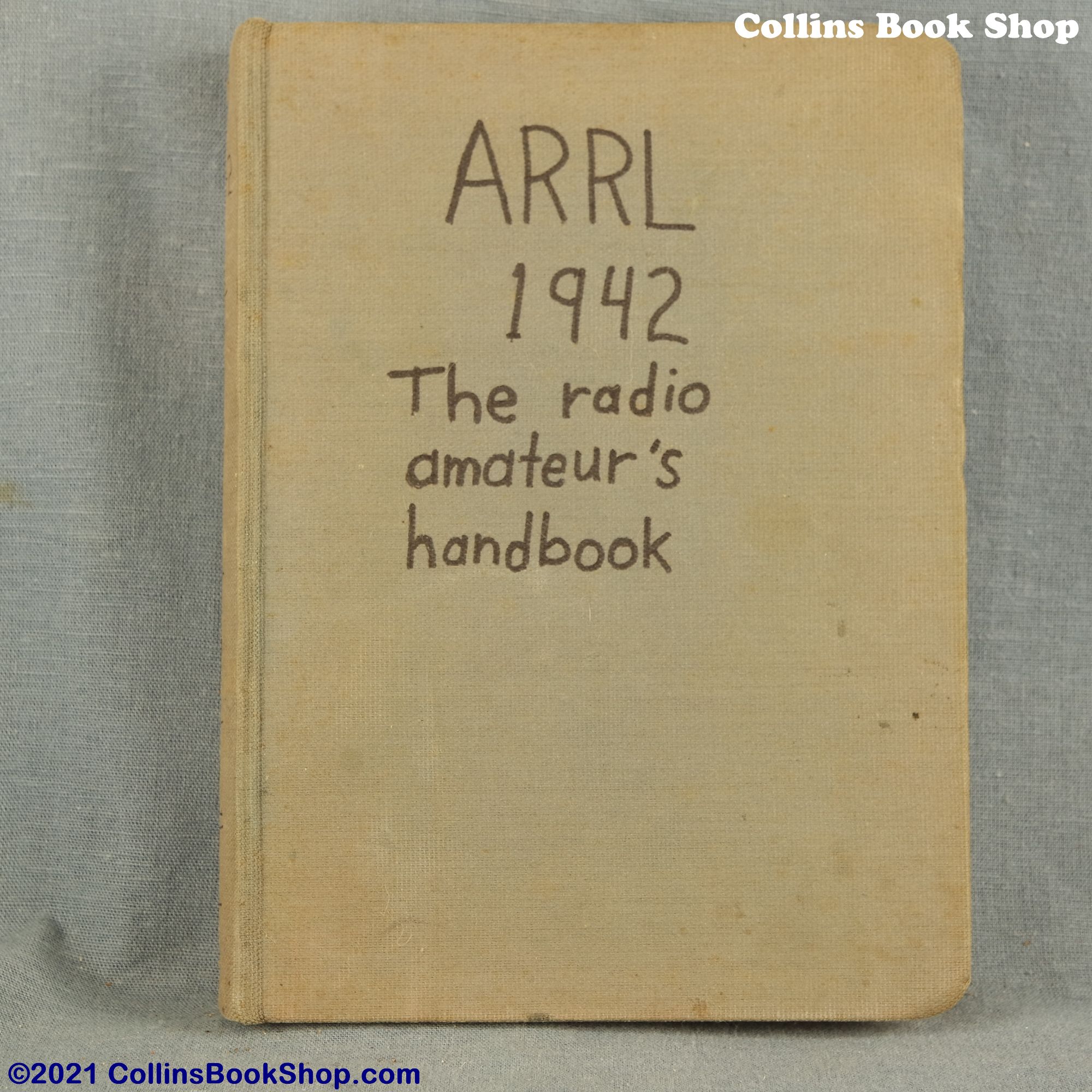 1942 Radio Handbook, ARRL The Radio Amateur's Handbook Collins Book Shop