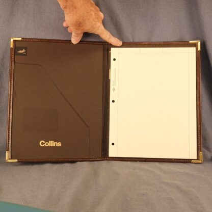 Simulated leather Collins Binder